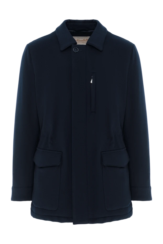 Enrico Mandelli men's blue cashmere jacket 188266 - photo 1