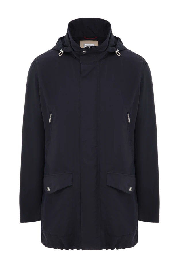 Waterproof Jacket with Removable Hood Blue - photo 1