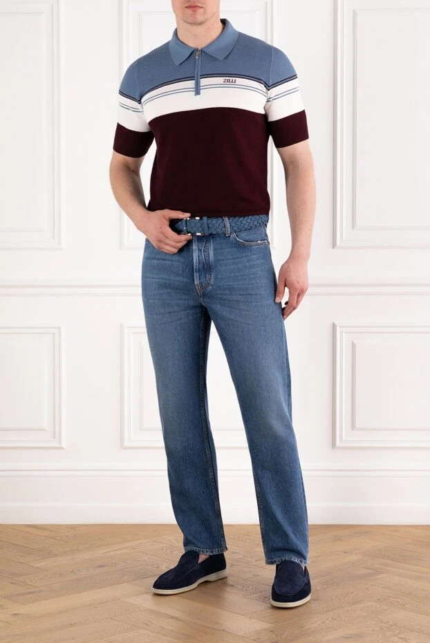 Jacob Cohen sean regular 5 pocket jeans in soft denim blue 189058 - photo 2