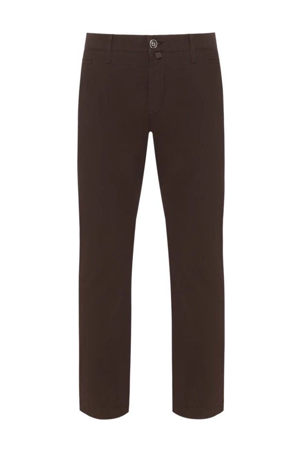Jacob Cohen men's brown stretch cotton chinos 196921 - photo 1