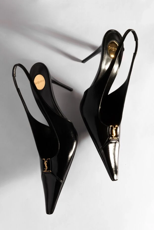 Saint Laurent туфли на каблуке 189257 - фото 1