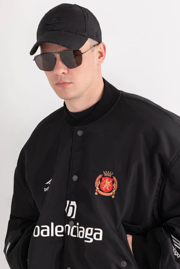 Balenciaga окуляри для захисту від сонця tag 2.0 navigator коричневі 189322 - фото 2