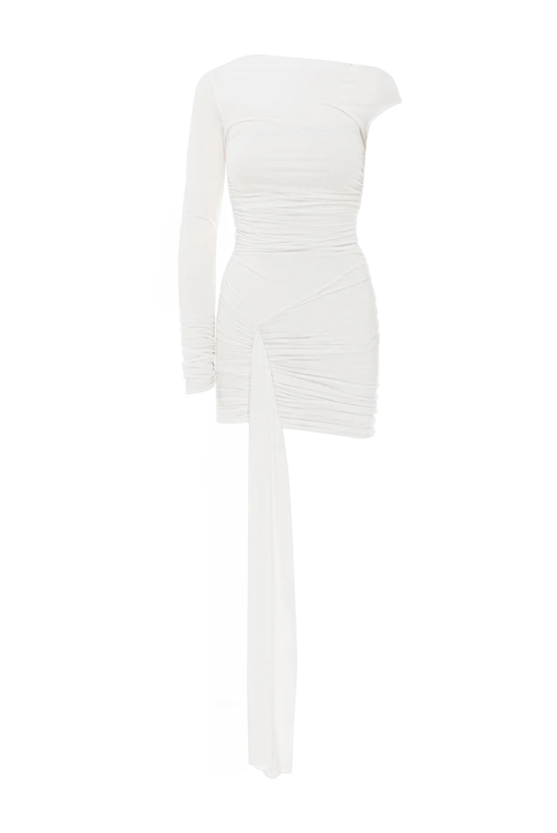 Khela міні-сукня corrupt cosmo із сітки білого кольору з драпіруванням 189691 - фото 1