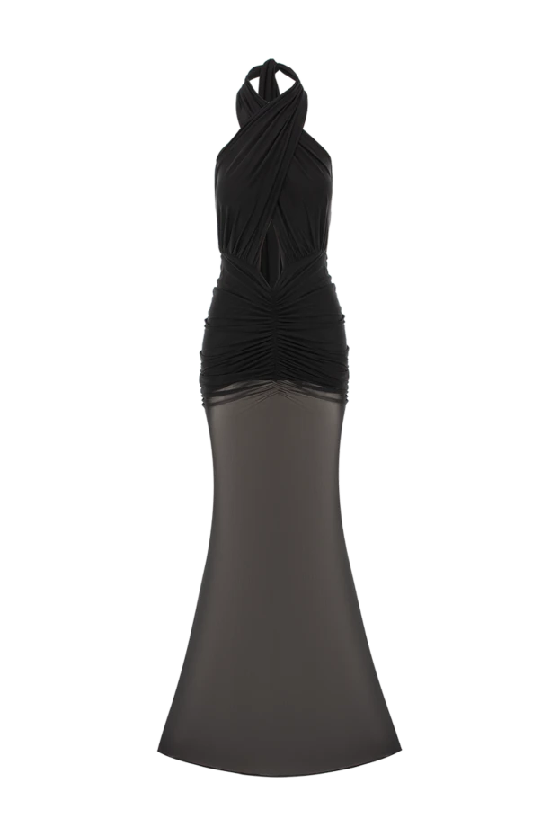 Khela сукня максі forbidden із сітки у чорному кольорі 189694 - фото 1