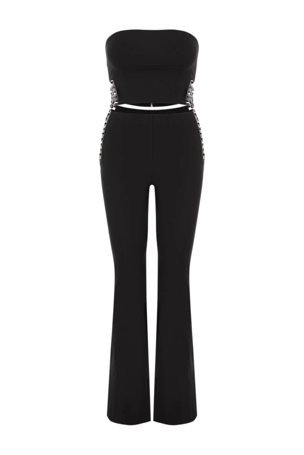 Khela топ power trip із брюками із чорного габардину жіночий 189699 - фото 1