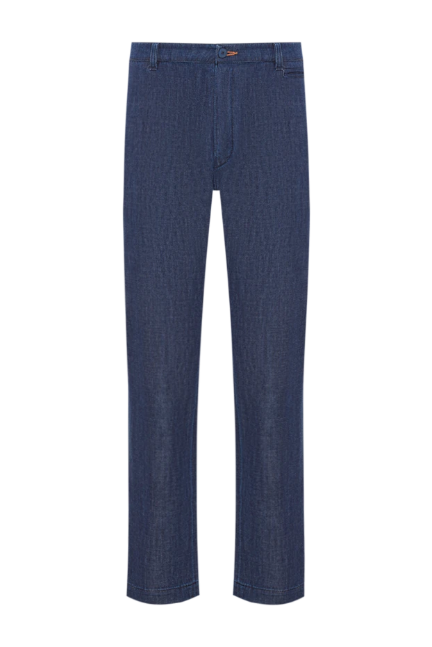 Джинсы универсального кроя без варки с аккуратными задними карманами - фото 1