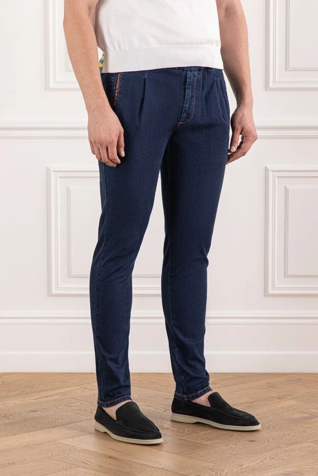 Scissor Scriptor comfortable jeans with drawstring and decorative back pockets 189705 - photo 3