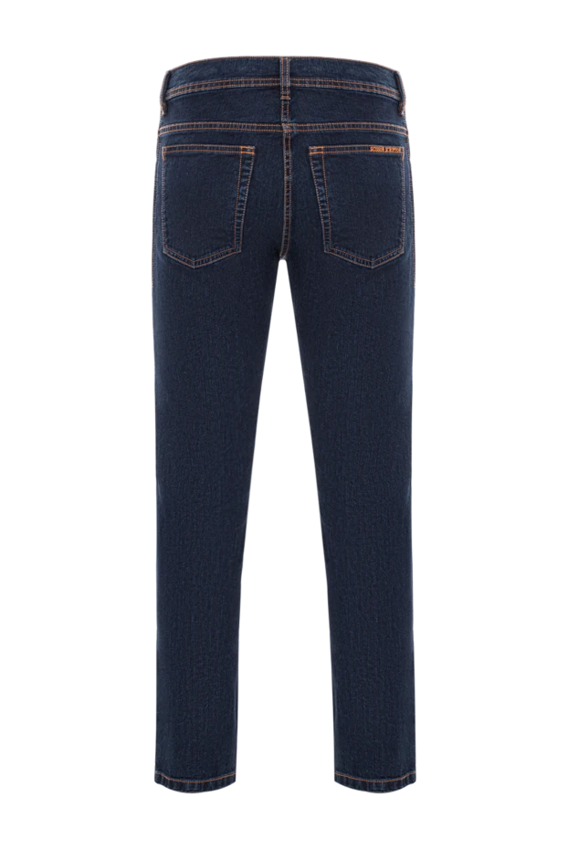 Scissor Scriptor jeans made of thick denim with embroidery on the pocket and contrast stitching 189708 - photo 2