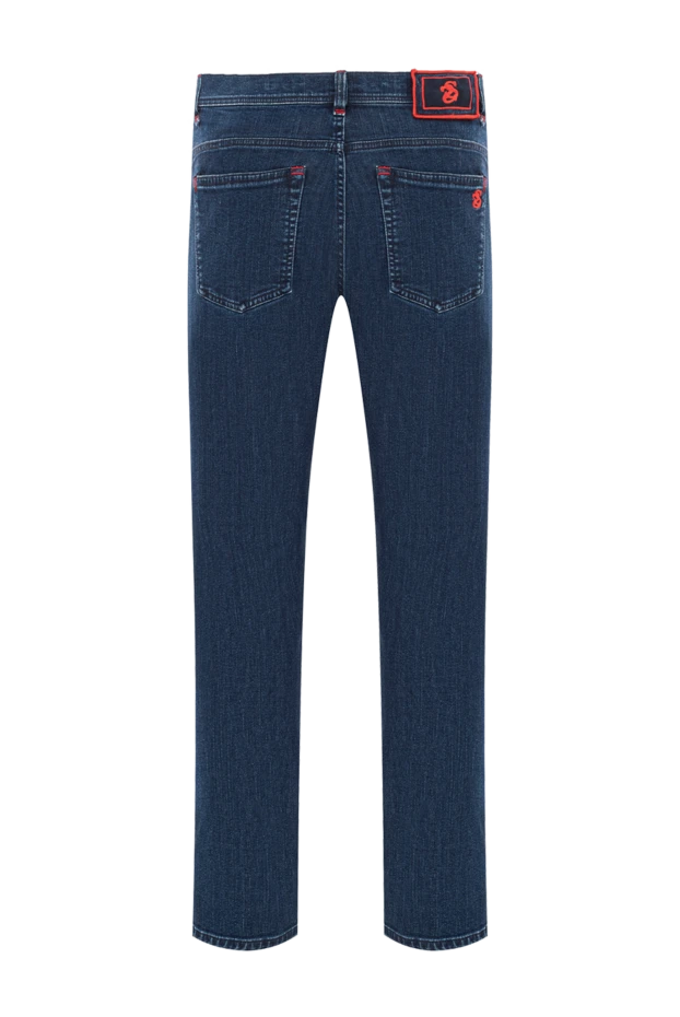 Scissor Scriptor джинсы синего цвета с контрастной красной фурнитурой 189729 - фото 2