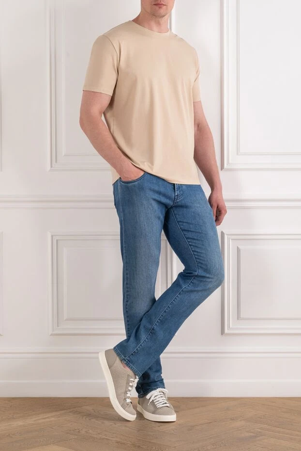 Scissor Scriptor jeans in soft denim with a stonewash effect and signature 189739 - photo 2