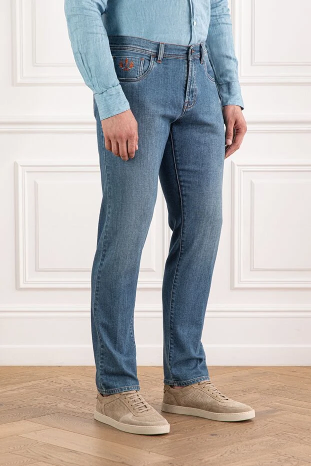 Scissor Scriptor jeans in soft denim with a stonewash effect and signature 189739 - photo 3