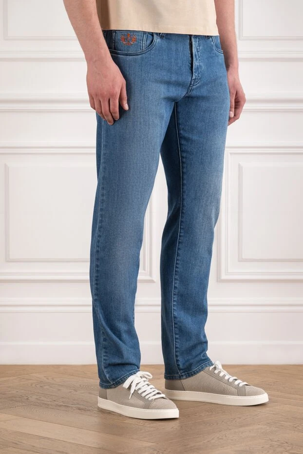 Scissor Scriptor jeans in soft denim with a stonewash effect and signature 189739 - photo 3