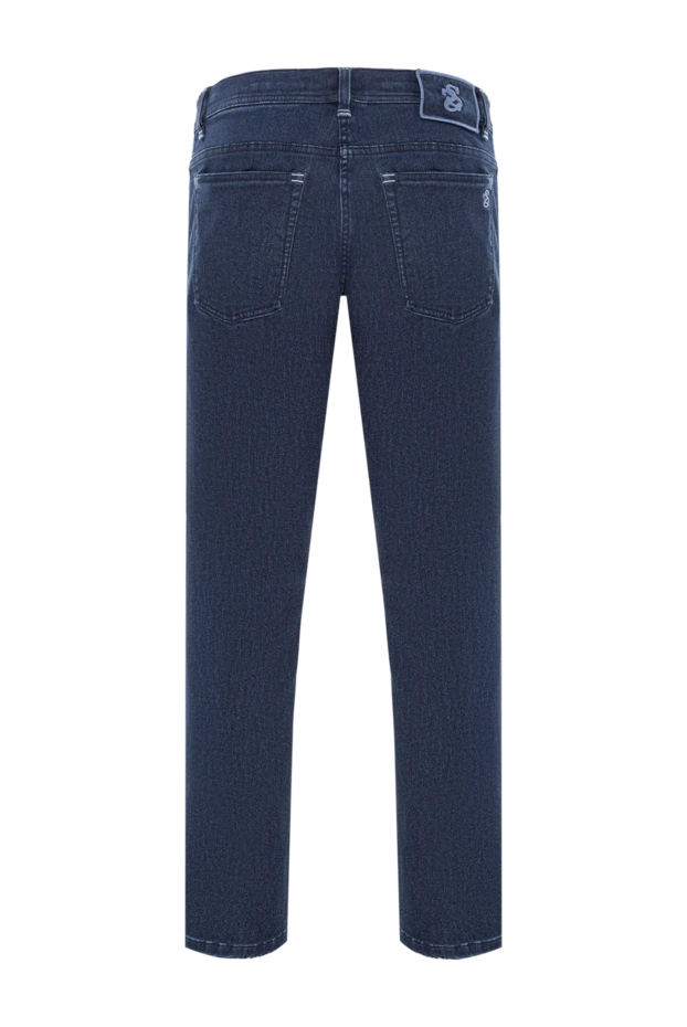 Scissor Scriptor прямые мужские джинсы с неброской отделкой и вышитым символом 189745 - фото 2