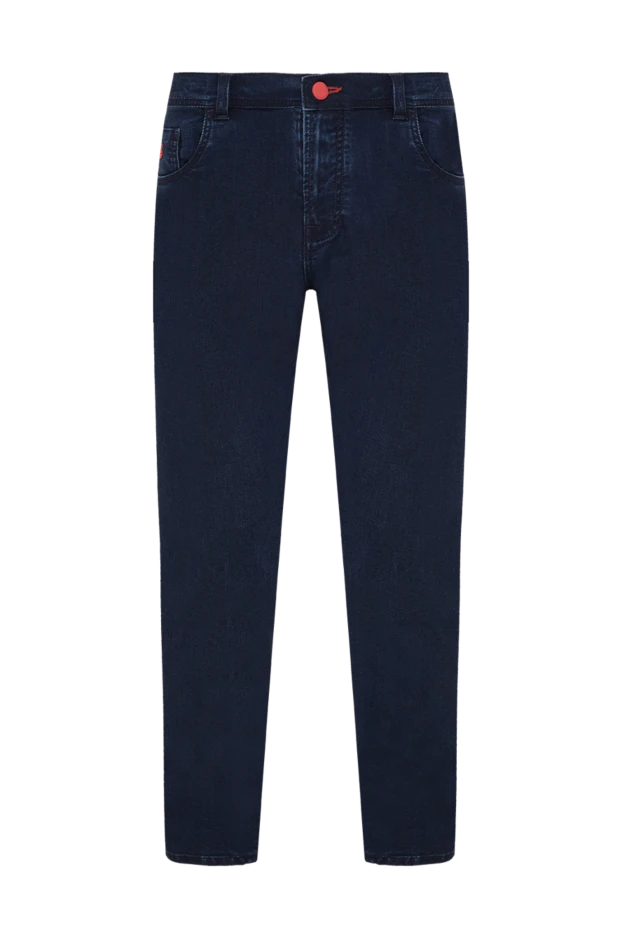 Scissor Scriptor jeans made of thick denim with an emphasis on contrast stitching 189795 - photo 1