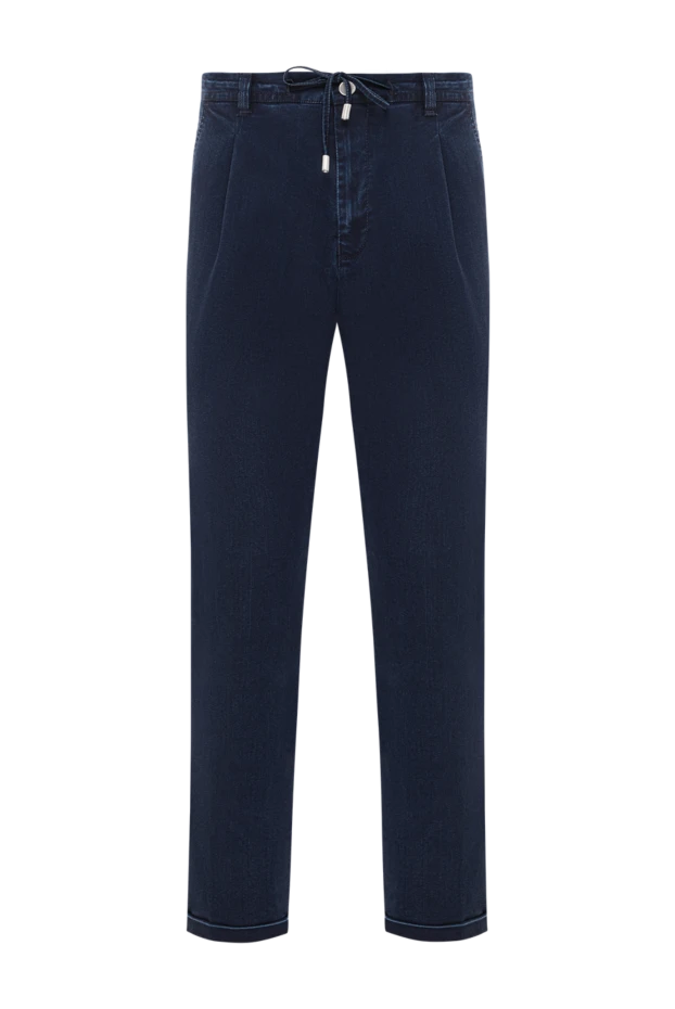 Scissor Scriptor trousers in soft denim with drawstring and pleated waist 189832 - photo 1