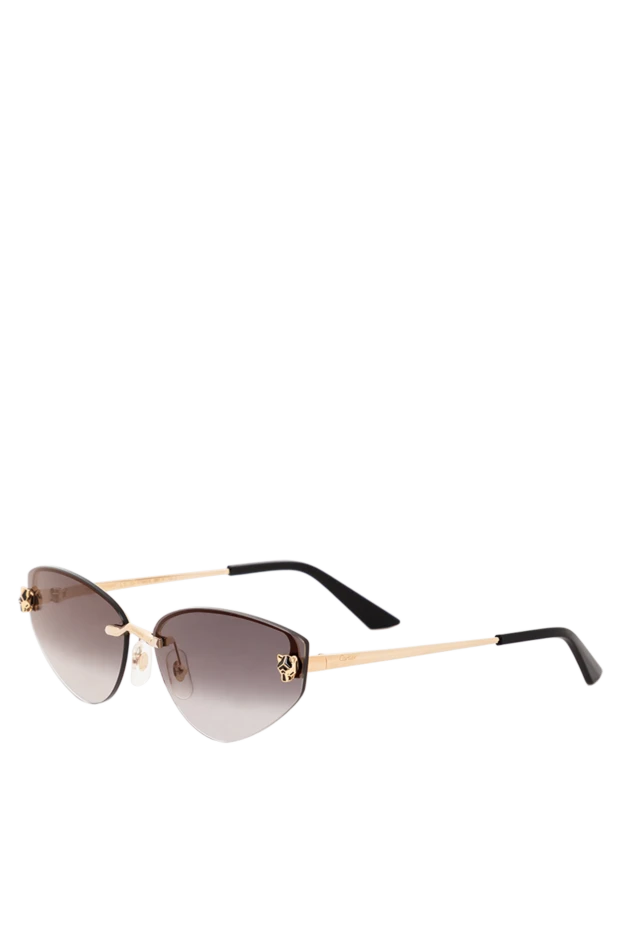 Cartier окуляри для захисту від сонця panthere без оправи фігурками пантери 189914 - фото 3