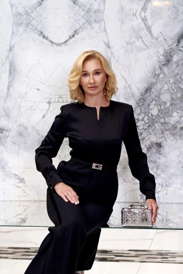 Dior сумка lady d-joy micro із металізованої шкіри срібляста 190094 - фото 2