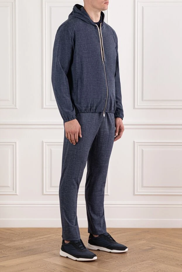 Tombolini tracksuit with zip, hood and straight trousers 190097 - photo 3