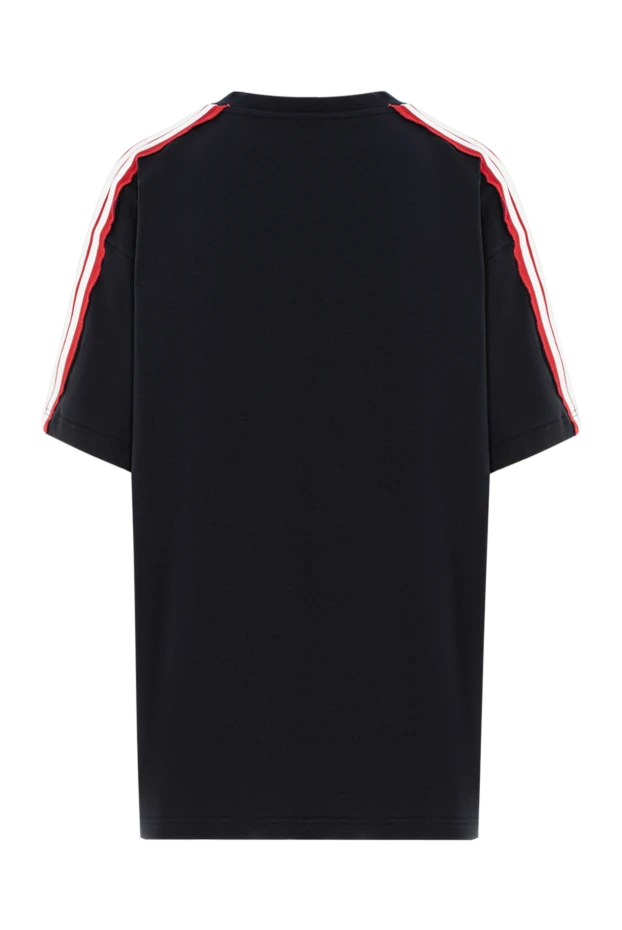 Balenciaga футболка unity sports icon великого розміру у вицвілому чорному кольорі 190113 - фото 2