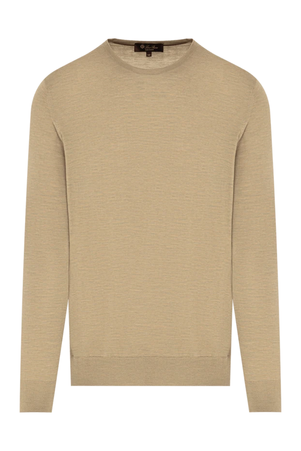 Loro Piana sandy premium wool crew neck jumper 190223 - photo 1