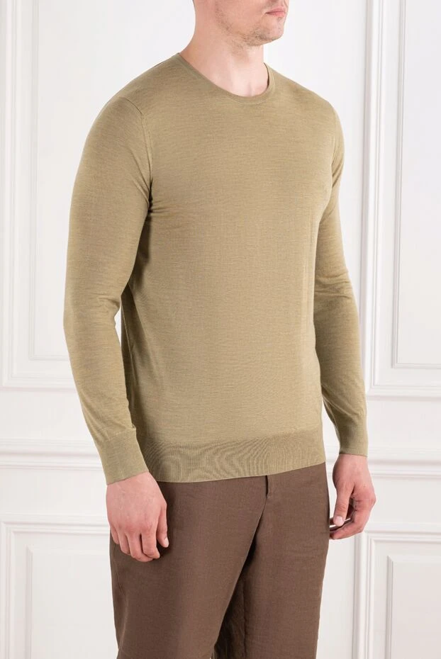 Loro Piana sandy premium wool crew neck jumper 190223 - photo 3