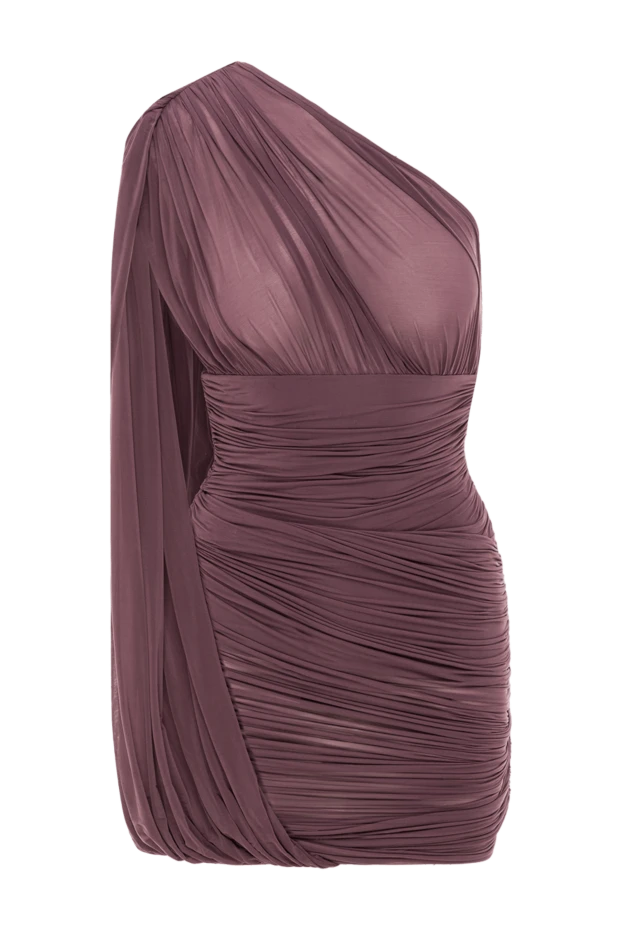 Magda Butrym sheer low-waist midi dress in burgundy 190248 - photo 1