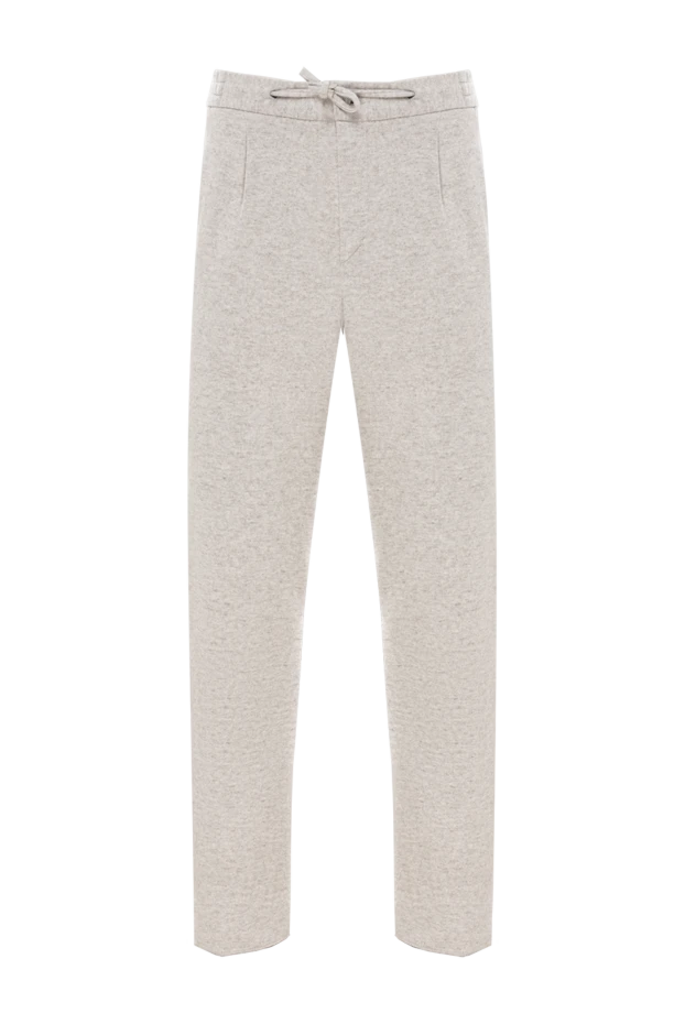 Enrico Mandelli knitted cashmere trousers with an adjustable waistband 190483 - photo 1