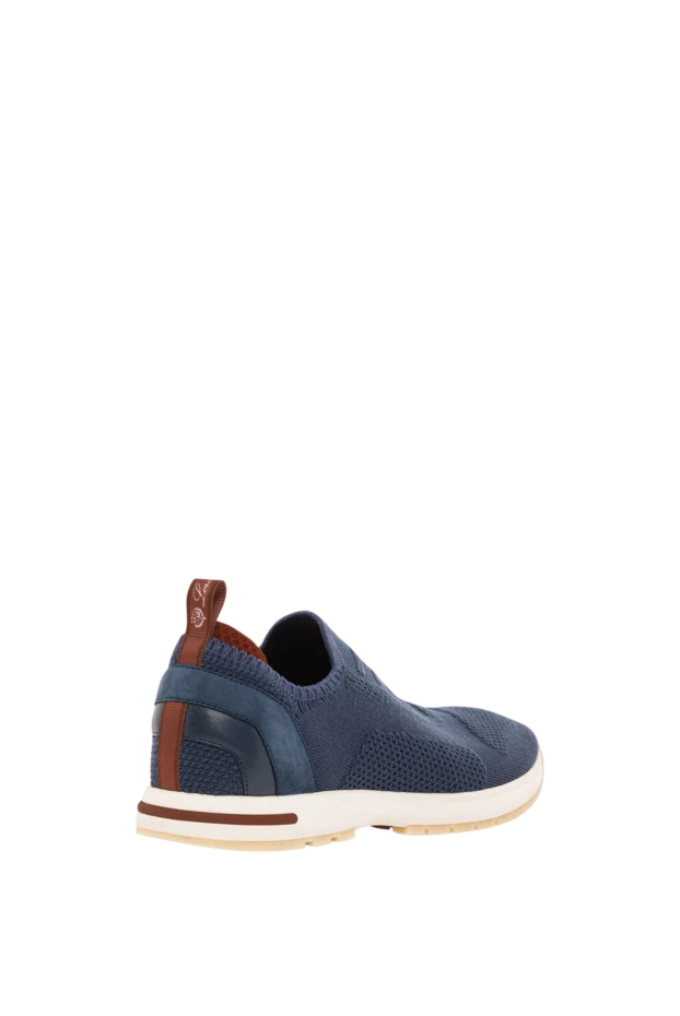 Loro Piana кроссовки-слипоны синие женские 360 lp flexy walk на ультралегкой подошве 190489 - фото 3