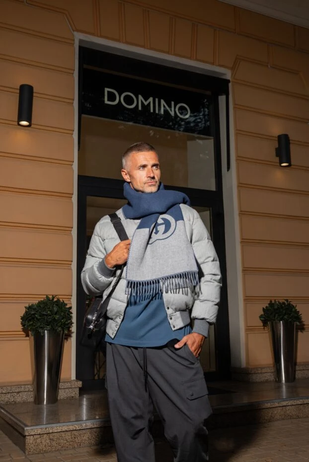 Dolce & Gabbana men's reversible, insulated, lined cotton jacket, gray 190678 - photo 3