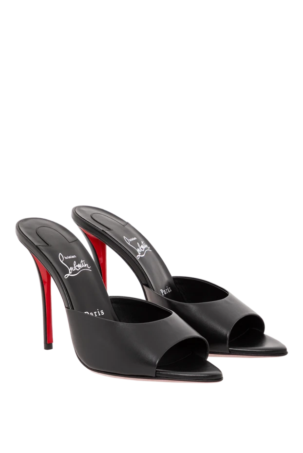 Christian Louboutin мюли miss z на шпильке 100 из кожи ягненка наппа 190855 - фото 2