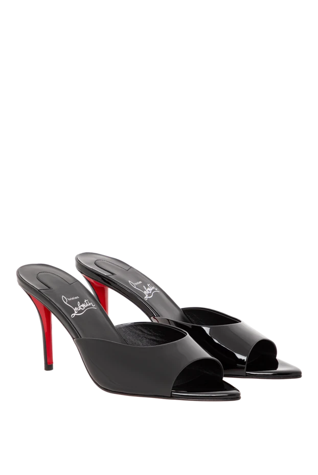 Christian Louboutin мюли miss z на шпильке 80 из кожи ягненка наппа 190856 - фото 2