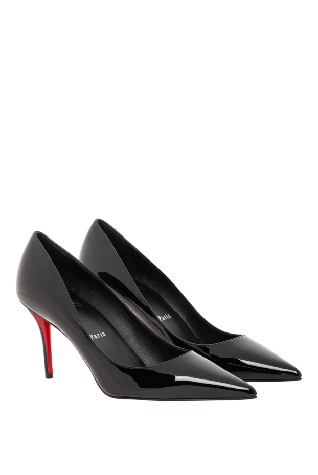 Christian Louboutin miss z black patent calfskin stiletto heels 190859 - photo 2