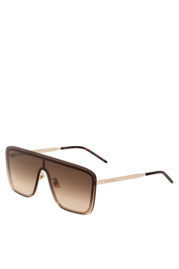 Saint Laurent sunglasses with engraved temples and a nylon gradient monocular lens 190928 - photo 3