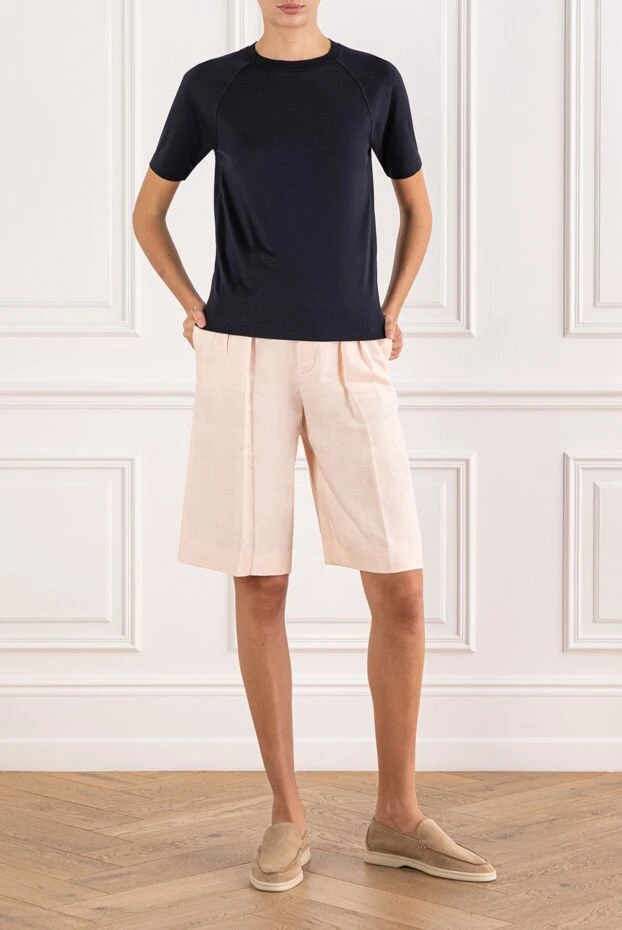 Loro Piana dark blue short sleeve soft jersey t-shirt 190970 - photo 2