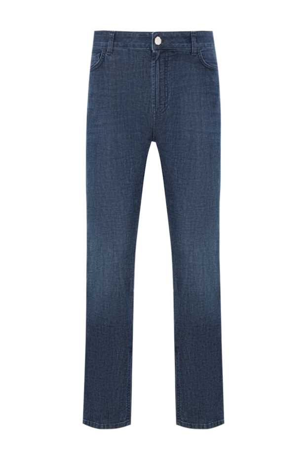 Stefano Ricci men's straight-leg jeans made of soft cotton 191091 - photo 1