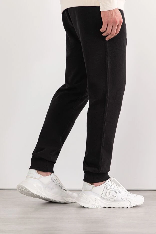 Dolce & Gabbana динамічні кросівки day faster білі з віскозного текстилю. 191111 - фото 2