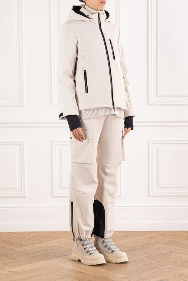 Brunello Cucinelli костюм прогулянковий mountain білий з мембранної тканини з утеплювачем 191334 - фото 3