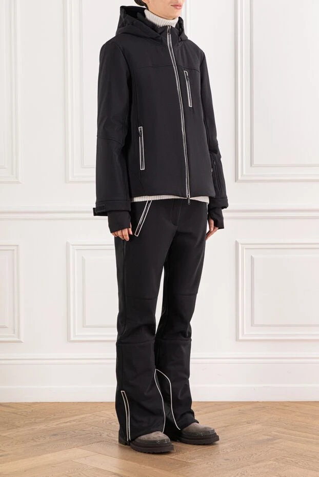 Brunello Cucinelli костюм прогулянковий mountain чорний з мембранної тканини з утеплювачем 191335 - фото 3
