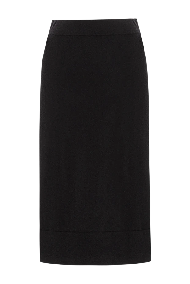 A cashmere midi skirt in a clean, tailored silhouette - photo 1
