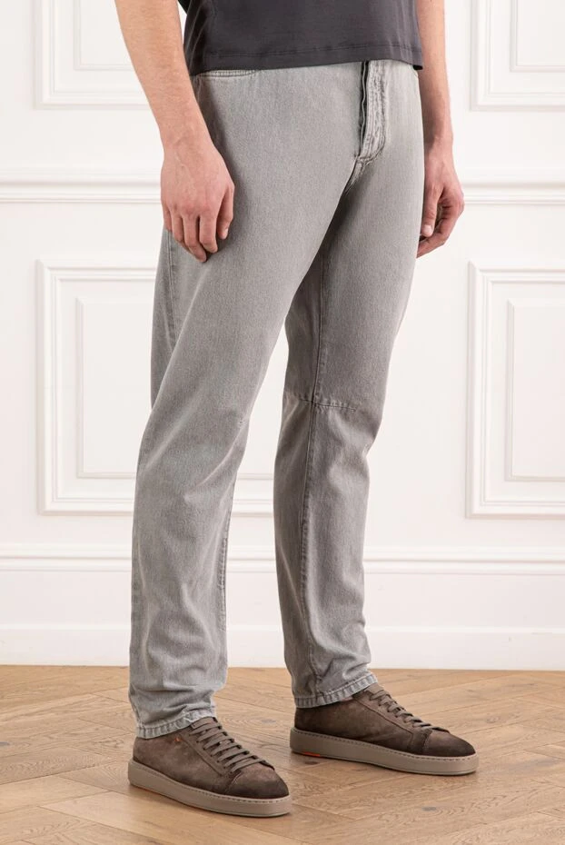 Brunello Cucinelli light-wash jeans with a uniform wash and a neat edge 191453 - photo 3