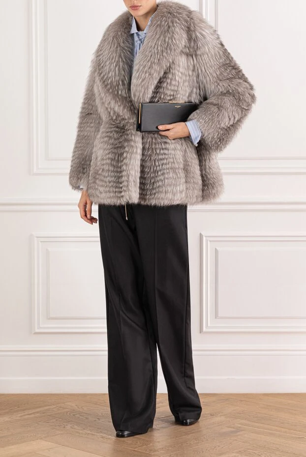 FG Furs a fox fur coat with thick, shiny fur 191564 - photo 2