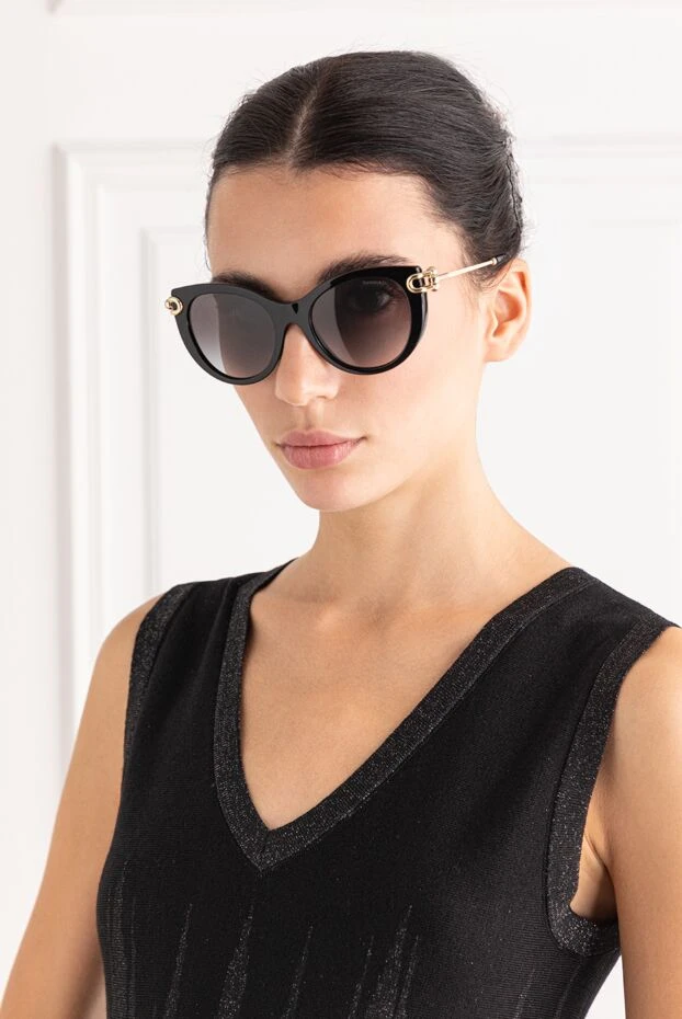 Tiffany&Co hardwear signature link cat eye sunglasses 191659 - photo 2