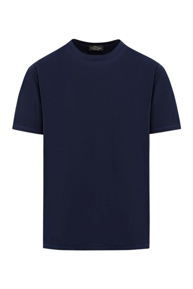 Cesare di Napoli dark blue premium cotton t-shirt (markdown) 197963 - photo 1