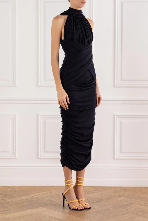 Balmain a sleeveless dress in soft wool with a draped silhouette. 191710 - photo 3