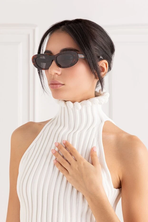 Celine 3 dots cat eye sunglasses with tortoiseshell frames. 191750 - photo 2