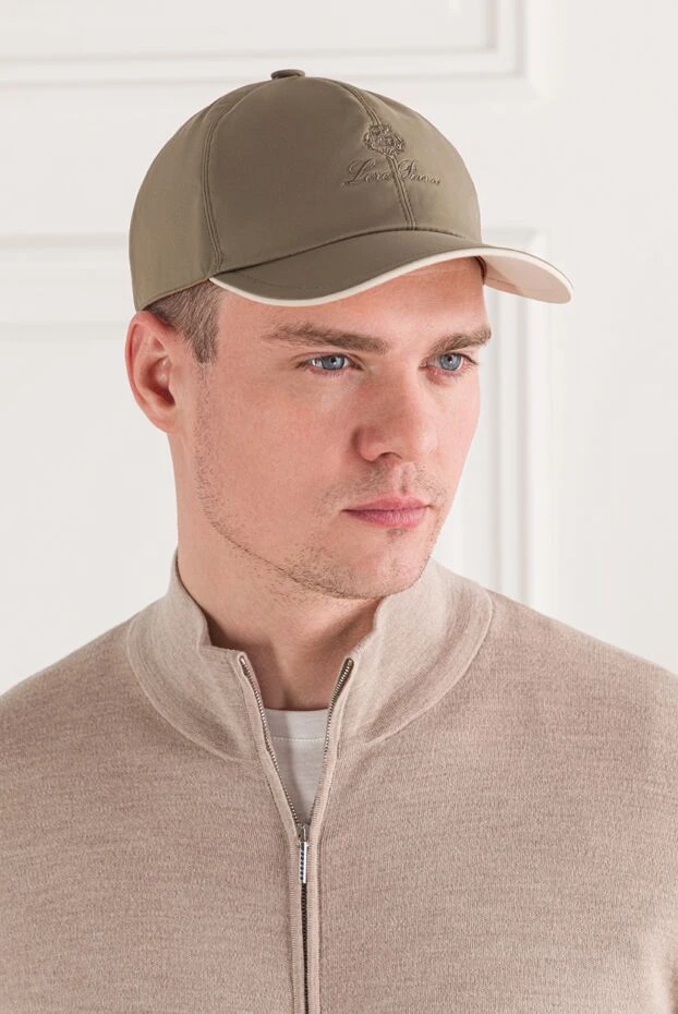 Бейсбольна кепка-шестиклінка з мікрофібри Wind зеленого кольору - фото 2