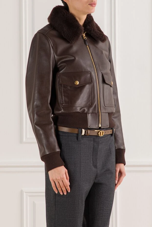 Celine leather jacket 191962 - photo 2