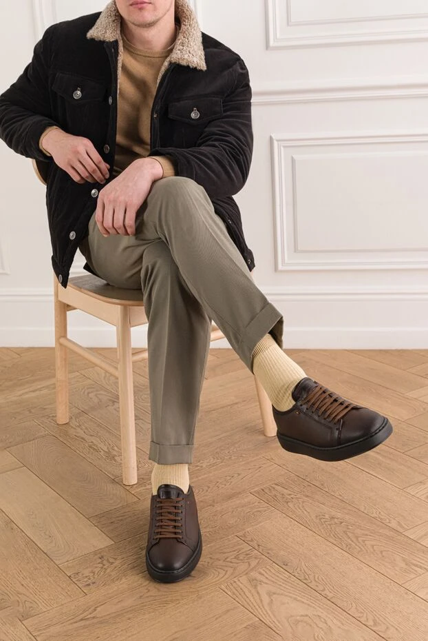 Santoni кросівки, кеди, снiкери 192146 - фото 2