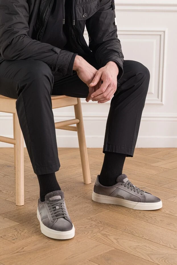 Santoni кросівки, кеди, снiкери 192147 - фото 2