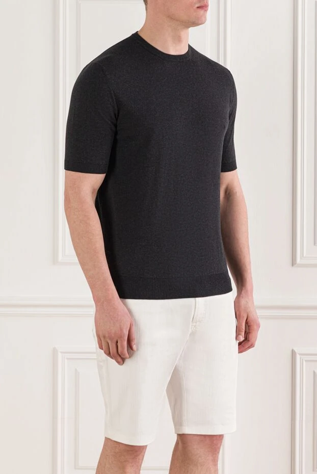 Cesare di Napoli джемпер короткий рукав 192438 - фото 2